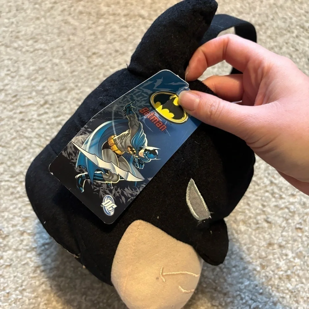 Batman Plush Basket NEW Easter Trick or Treat Halloween Stuffed Black